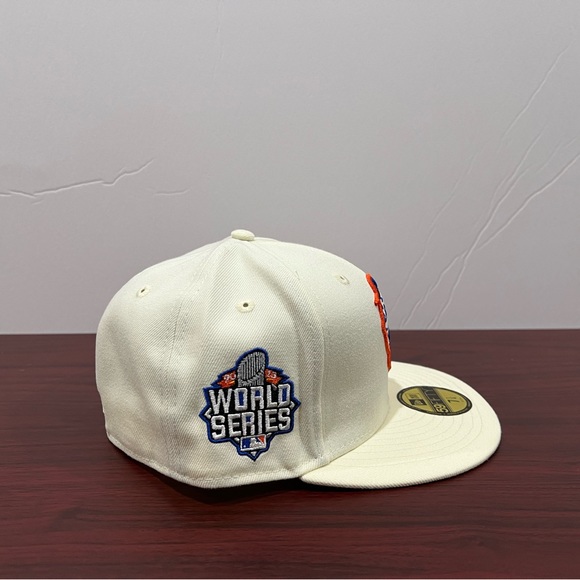 New Era, 59Fifty Fitted Hat, New York Mets, White - Picture 3 of 10